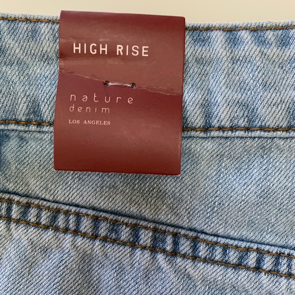 SZ S NWT Nature Denim shorts - Picture 8 of 11